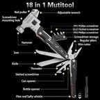 16 in 1 Multitool Professional Stainless Steel Hammer